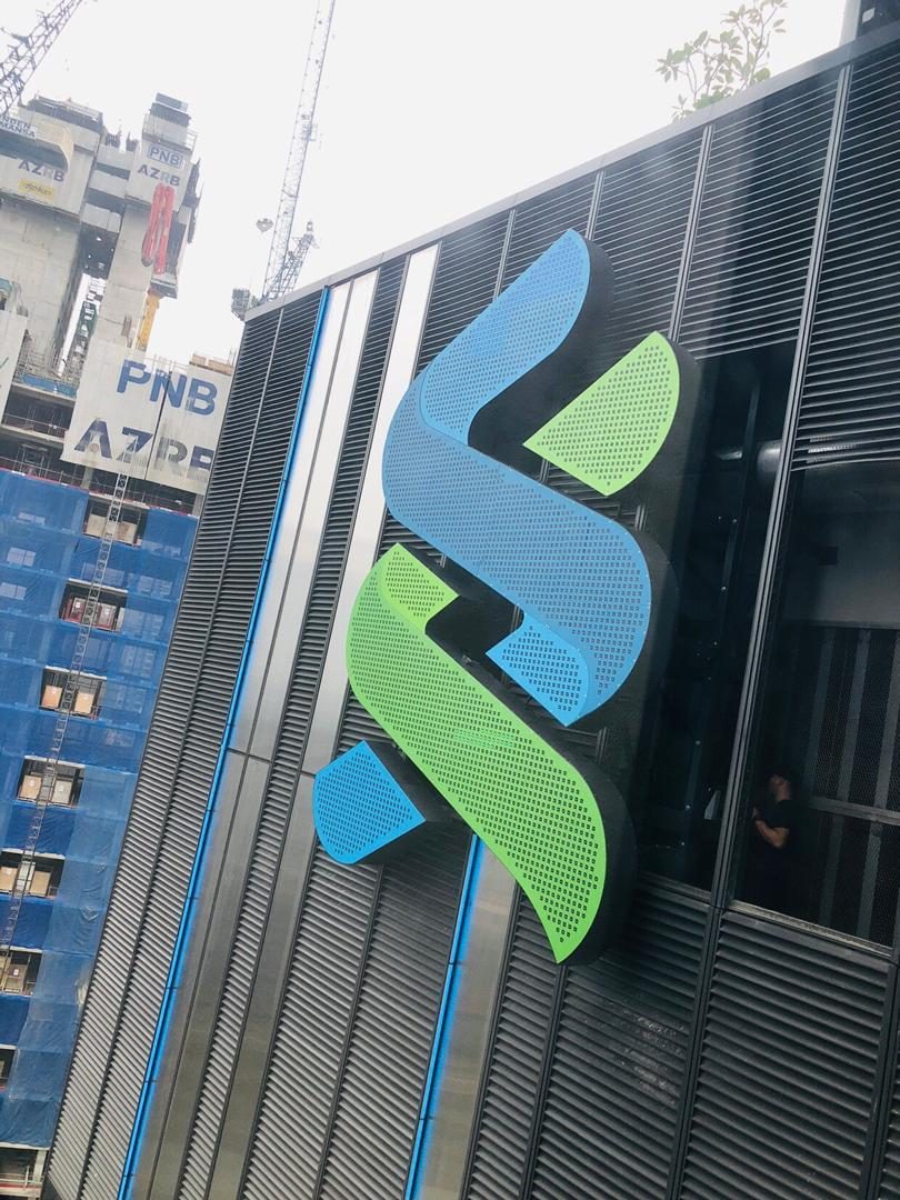 Corporate LED façade signage installed in Kuala Lumpur